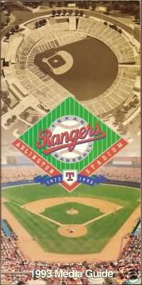 1993 Texas Rangers